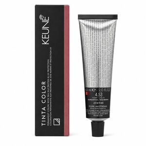 Keune Tinta Color No. 4.53 Medium Mahogany Golden Brown 2 Oz